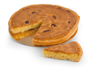 Crostata di pastra frolla alle mandorle